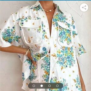 Two Piece Floral Set